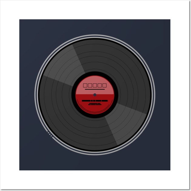 Vinyl Record LP Wall Art by Phil Tessier